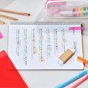 Maruman Spiral Note Basic Notebook - A5 - Ruled - Tan