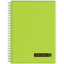 Maruman Septcouleur Notebook - A5 - Lined - Lime