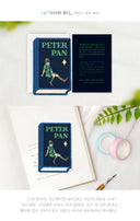 Wearingeul Embroidered Bookmark - World Literature - Peter and Wendy