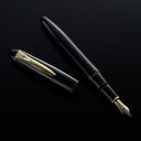 Platinum Izumo Fountain Pen, Green, Ebonite, Tamenuri