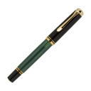 Pelikan Souveran M400 Fountain Pen - Black/Green