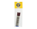 Retro 51 Tornado Rollerball Refills - Blue (3-Pack)