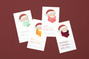 Wearingeul Ink Santa Claus Sticker & Swatch