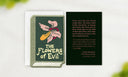 Wearingeul Embroidered Bookmark - World Literature - The Flowers of Evil