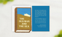 Wearingeul Embroidered Bookmark - World Literature - The Old Man and The Sea