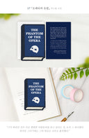 Wearingeul Embroidered Bookmark - World Literature - The Phantom of The Opera