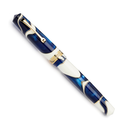 Leonardo Momento Magico Fountain Pen -Blue Wave with Gold Trim
