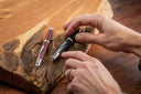 Pilot Vanishing Point Fountain Pen - Birchwood Red
