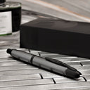 Pilot Vanishing Point Fountain Pen - Gun Metal/Black