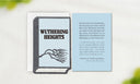 Wearingeul Embroidered Bookmark - World Literature - Wuthering Heights