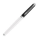 Waterman Hémisphère Rollerball Pen - Black & White with Palladium Coated Trim
