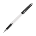 Waterman Hémisphère Rollerball Pen - Black & White with Palladium Coated Trim