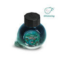 Colorverse 2025 Blue Green Snake Silver Glistening Fountain Pen Ink