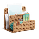U Brands - U Brands Somerset Woven Letter Sorter Brown