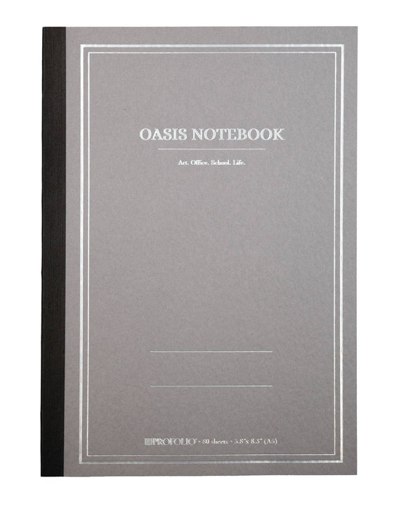 ProFolio - ProFolio Oasis Notebook: Grey / A5