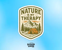 Sticker Lodge - Nature Is My Therapy Vinyl Sticker