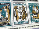 The Portland Stamp Company - Complicated Friendships - Lick & Stick Stamps
