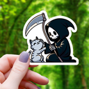 Mimic Gaming Co - Reaper Petting Cat Sticker - 3"