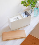 Yamazaki Home - Countertop Organizer - Steel + Wood