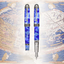Aurora Ancient Maps Fountain Pen - Tolomeo - 18K Gold Nib - Limited Edition