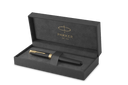 Parker Sonnet Matte Black Gold Trim Fountain Pen