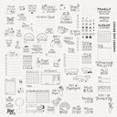 Merry and Bright - Rating stamp 30 x 10 mm