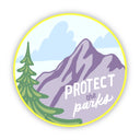 Big Moods Sticker - Protect The Parks Nature Sticker