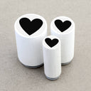 Merry and Bright - Heart mini stamp