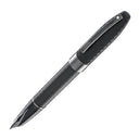 Sheaffer Legacy Chevron Fountain Pen in Matte Black with PVD Gunmetal