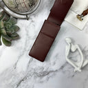 Girologio - Leather 3 Pen Magnetic Pen Case