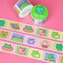Robot Dance Battle - Froggy Frogs Stamp Washi Tape