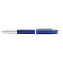 Sheaffer 100 Glossy Blue with Chrome Trims Fountain Pen