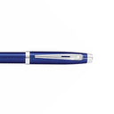 Sheaffer 100 Glossy Blue with Chrome Trims Fountain Pen