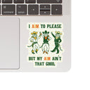 Juju and Moxie - Funny Cute Kitty Cat Sarcastic High Quality Vinyl Sticker
