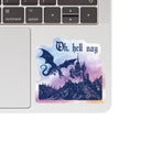 Juju and Moxie - Roll Play Dragon Fantasy Book High Quality Vinyl Sticker
