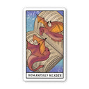 Big Moods - Romantasy Reader Book Tarot Card Sticker