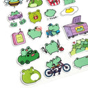 Robot Dance Battle - A Frog Day Planner Sticker Sheet