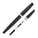 Diplomat Viper Fountain Pen in Noir Guilloche