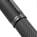 Diplomat Viper Fountain Pen in Noir Guilloche