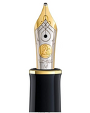 Pelikan Souveran M600 Black & Blue Fountain Pen