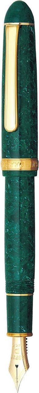 Platinum #3776 Century Fountain Pen - Celluloid Jade