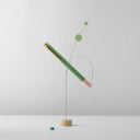 YStudio Glamour Evolve - Bihex Rollerball Pen - Absinthe