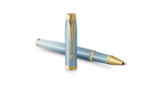 Parker IM Writing Rituals Rollerball Pen - Turquoise Green Gold Trim
