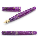 Leonardo Momento Zero Fountain Pen - Lavanda with Gold Trim