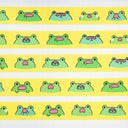 Robot Dance Battle - Shocked! Frogs Washi Tape