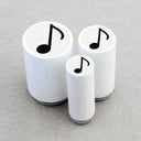 Merry and Bright - Mini stamp music note