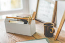 Yamazaki Home - Pen + Desk Organizer - Two Sizes - Steel + Wood