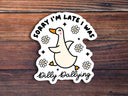 Sticker Horse - Dilly Dallying Goose Sticker