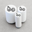 Merry and Bright - Ministamp tow truck