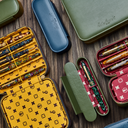 Esterbrook Pen Nook -  Single Pen Case - Blue Dandelion